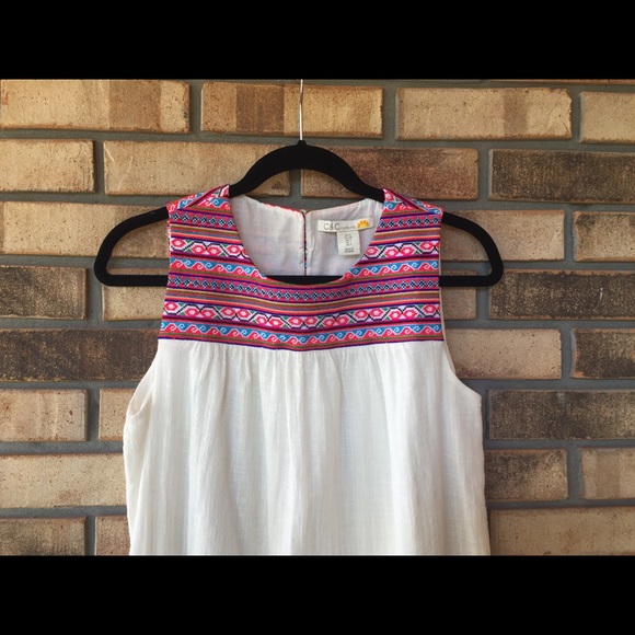 C&C California Linen Dress Small - Picture 4 of 5